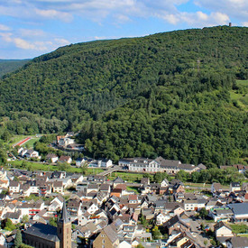Landschaftsaufnahme von Dernau
